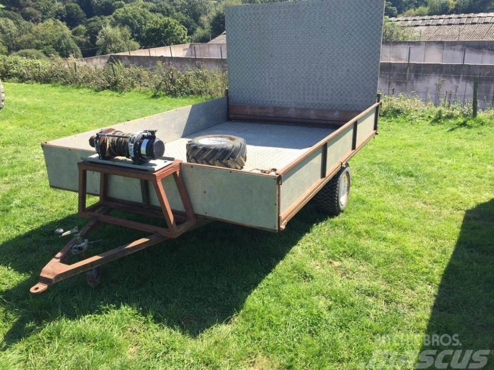  Low level trailer with hydraulic winch £700 Overige aanhangers