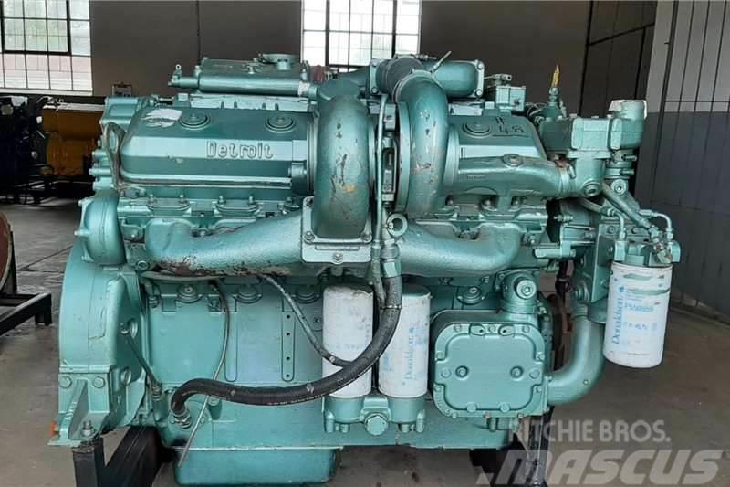 GM Detroit Diesel 12V71 Twin Turbo Engine Anders