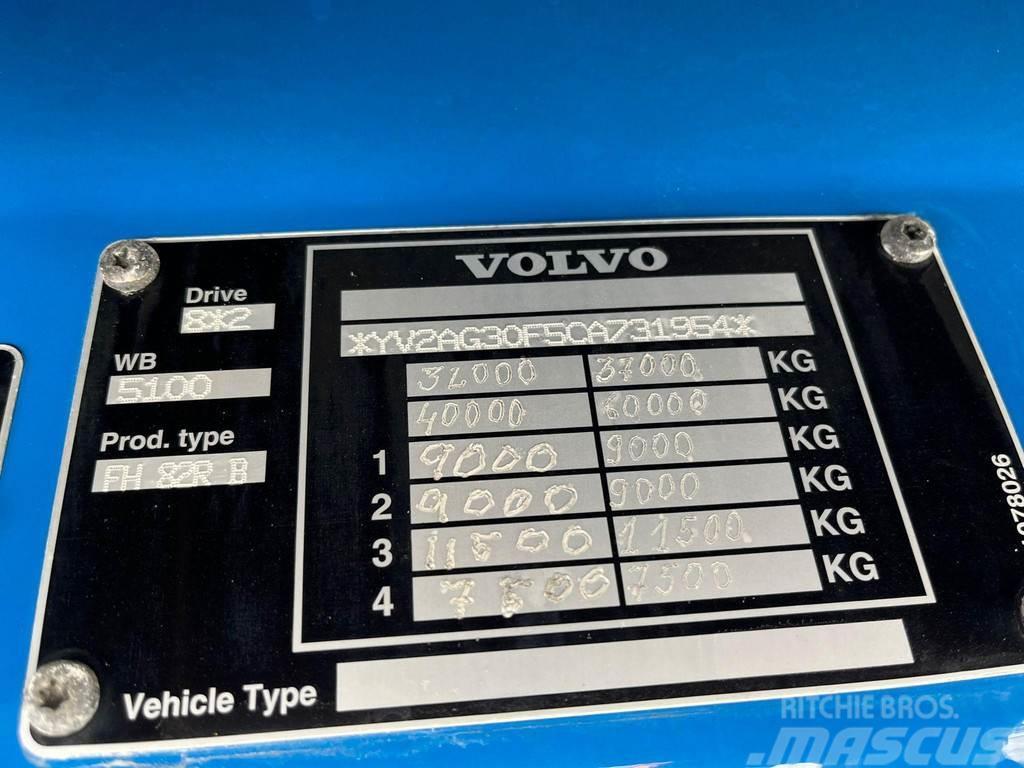 Volvo FH 500 8x2 EFFER 685/6S + JIB / PLATFORM L=6227 mm Vlakke laadvloer met kraan