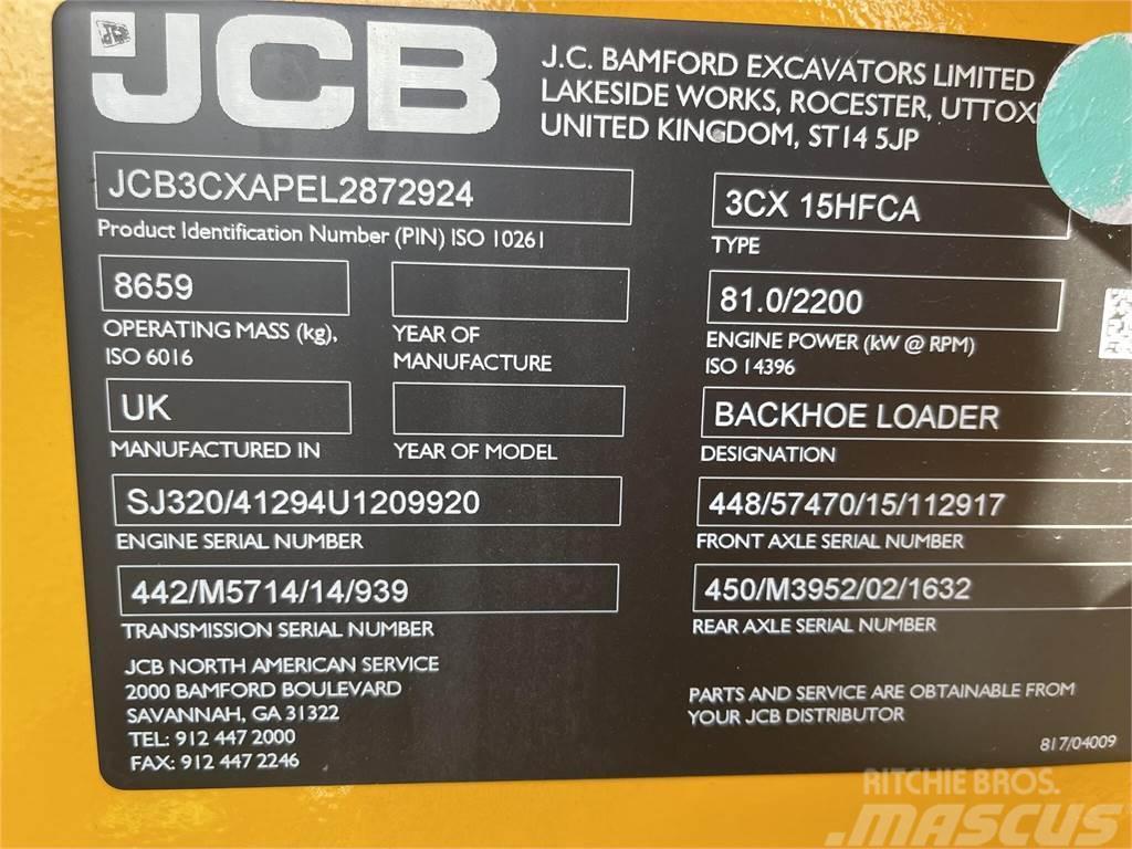 JCB 3CX15 SUPER Graaf-laadcombinaties