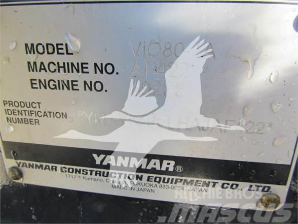Yanmar VIO80-1A Rupsgraafmachines