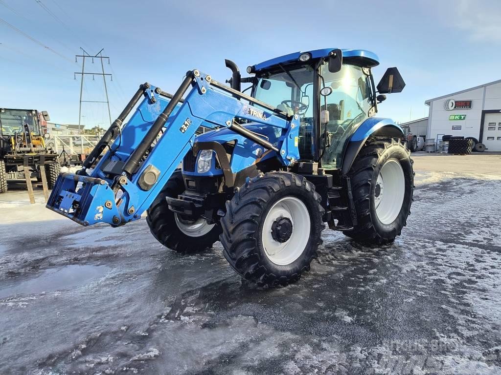 New Holland T6.140 Juuri vaihdettu vetolevy Tractoren