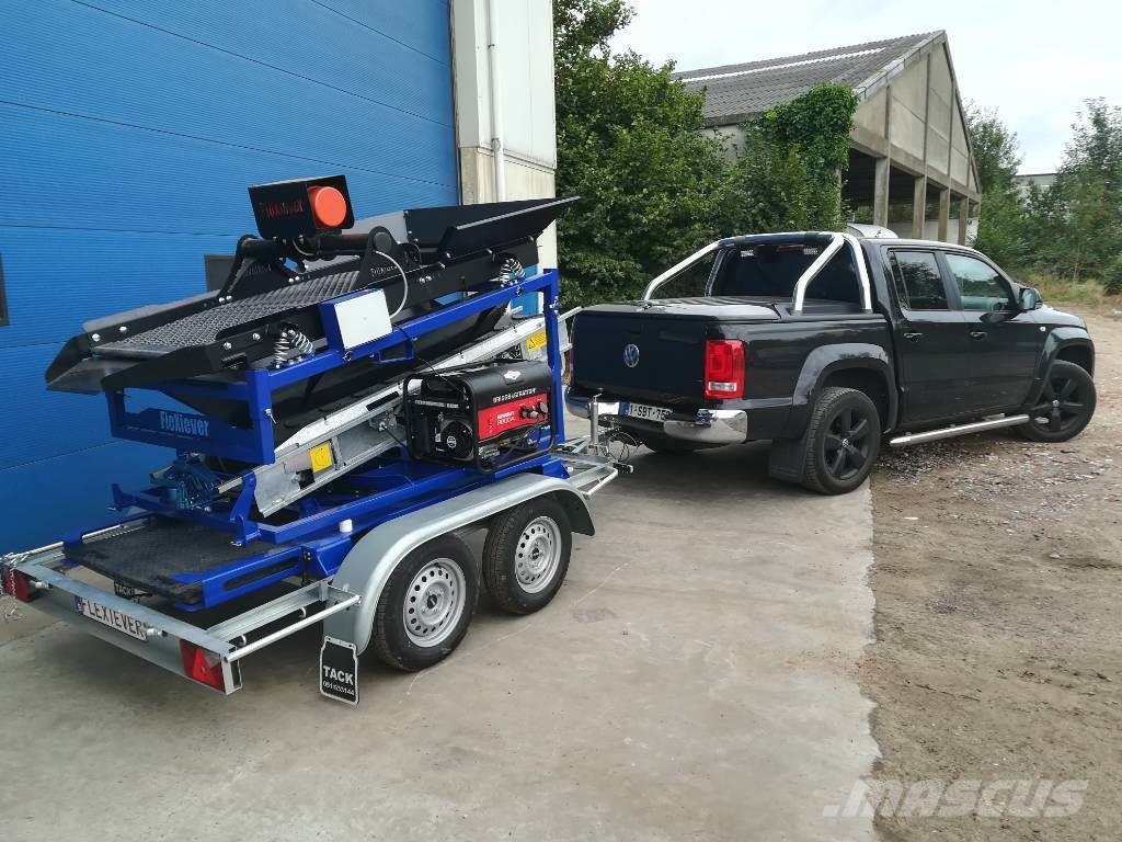  FleXiever Mini Screener Trailer Zeefinstallatie