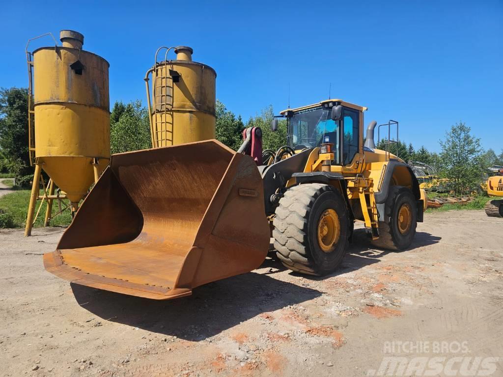 Volvo L180G capacity 6,1 m3 with weight / l150 l180 Wielladers