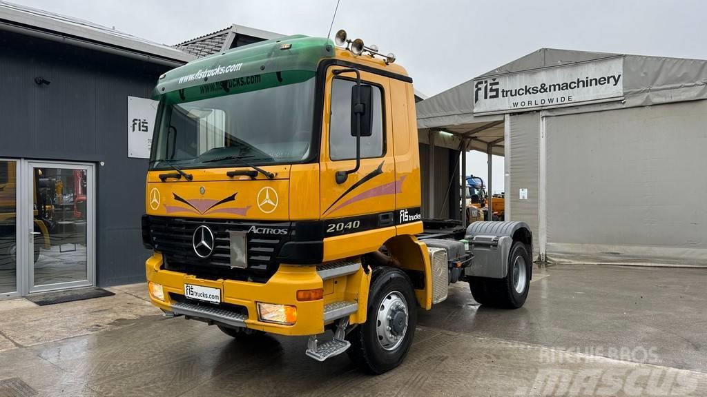Mercedes-Benz ACTROS 2040 AS 4x4 tractor unit - SPRING Trekkers