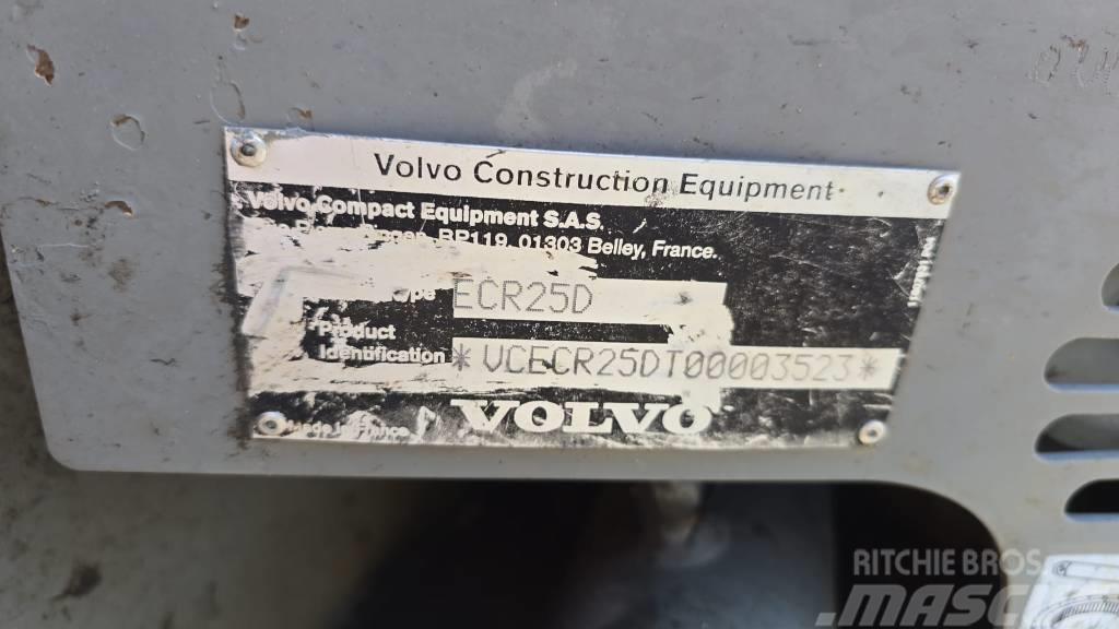 Volvo ECR 25 D Minigraafmachines < 7t