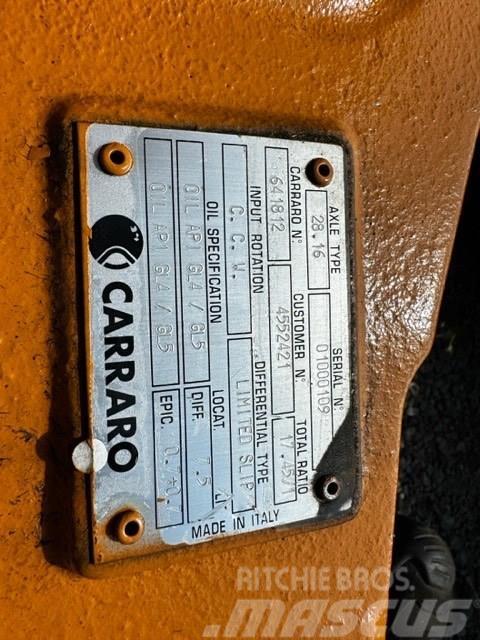 Carraro 28.16 new axles Assen