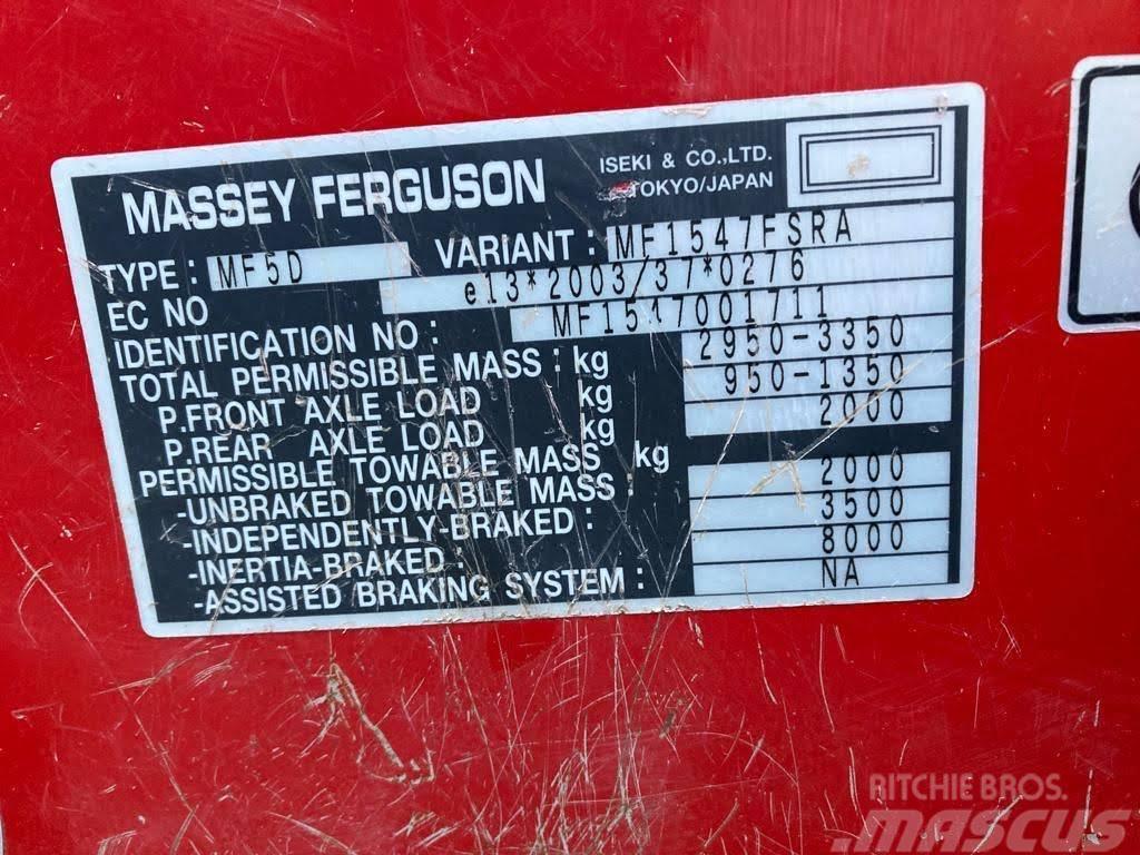 Massey Ferguson 1547 Tractoren