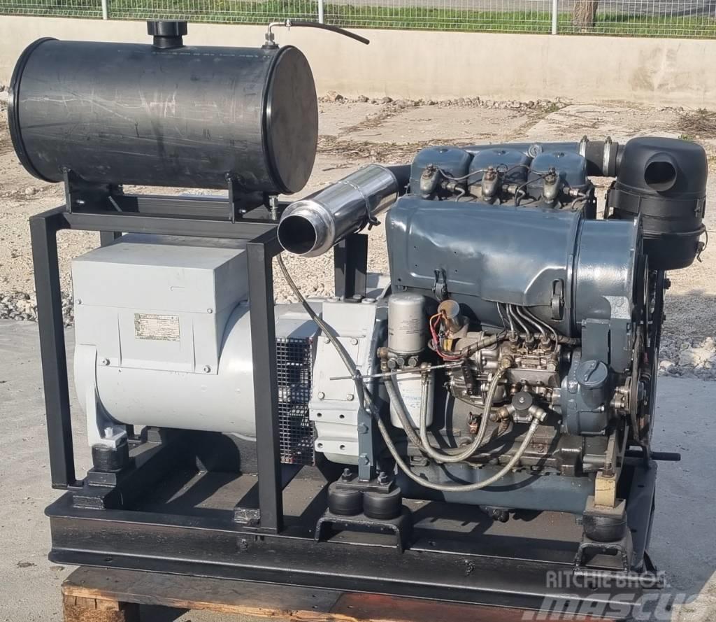 Deutz 3 Zylinder Mec Alte Generator Sromerzeuger 25 kva Diesel generatoren