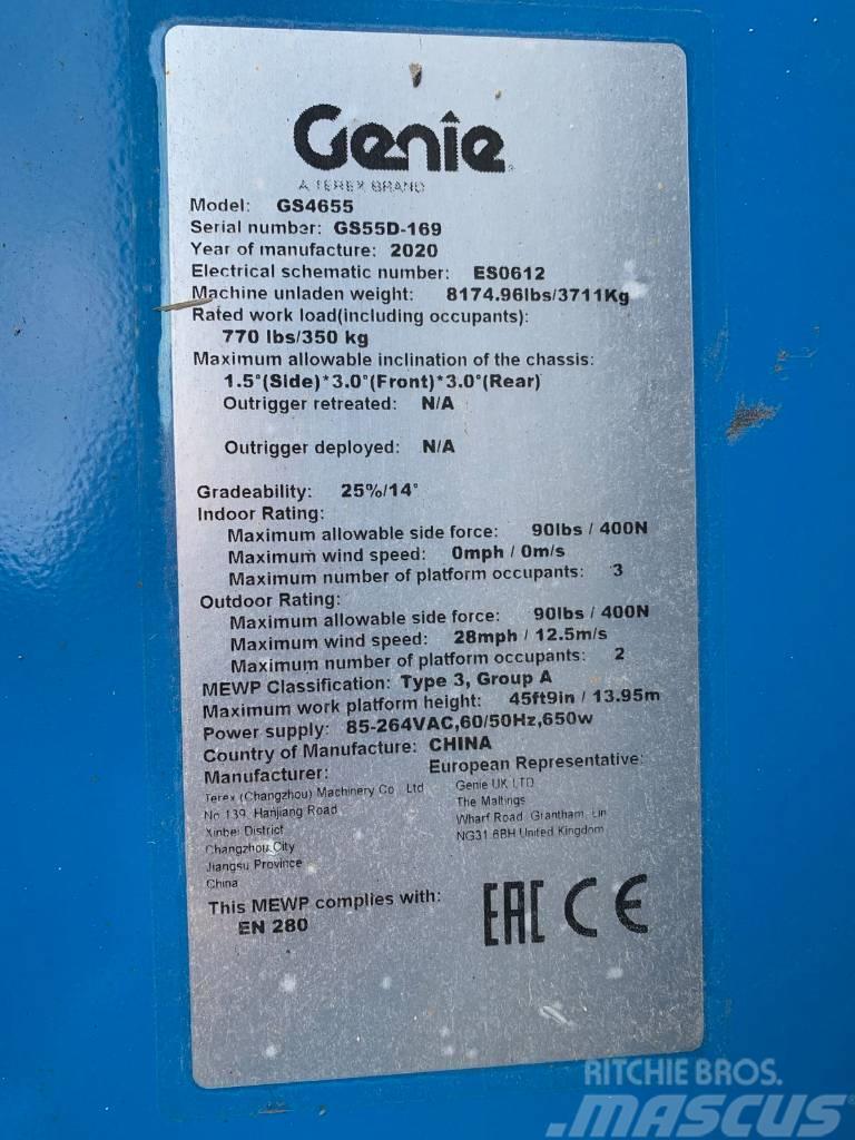 Genie GS 4655, NEW, 16m, electric scissor lift Schaarhoogwerkers