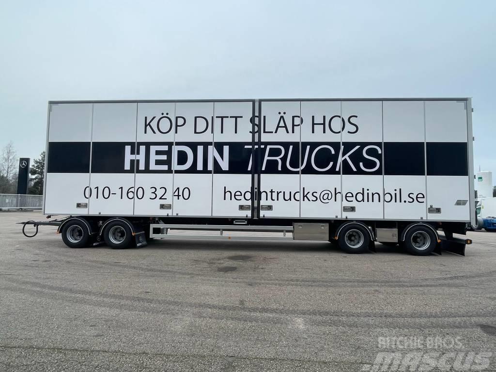 PLS Transportskåp Gesloten opbouw trailers