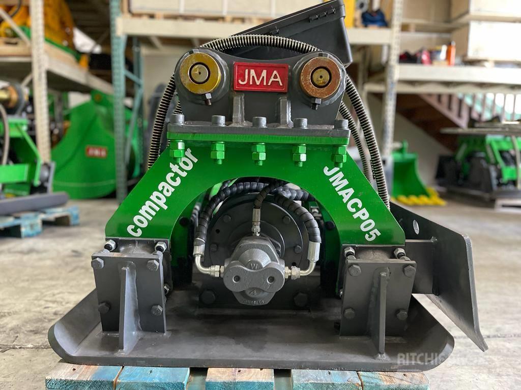 JM Attachments Plate Compactor for John Deere 50D,60D Trilmachines