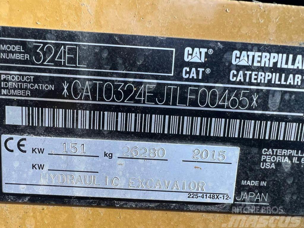CAT 324EL 9655 HOURS Rupsgraafmachines