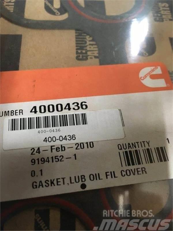 Cummins Oil Filter Gasket - 4000436 Overige componenten