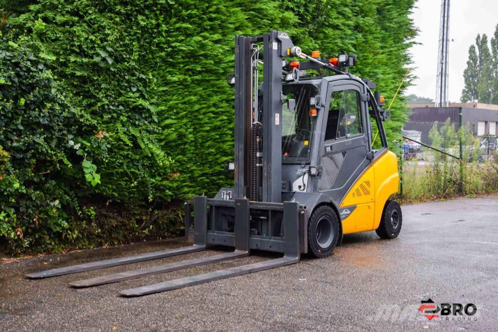 Linde H35D-02 EVO 595 TRIPLEX Diesel heftrucks