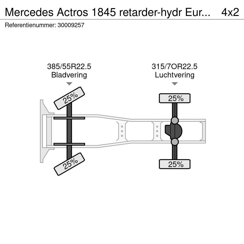 Mercedes-Benz Actros 1845 retarder-hydr Euro 5ch 14 Trekkers