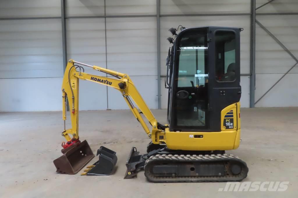 Komatsu PC 16 R-3HS Minigraafmachines < 7t