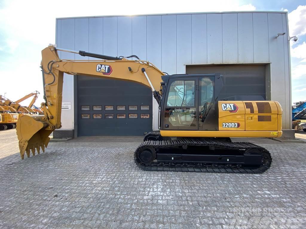 CAT 320D3 - NEW / bucket with teeth / hammerlines Crawler excavators