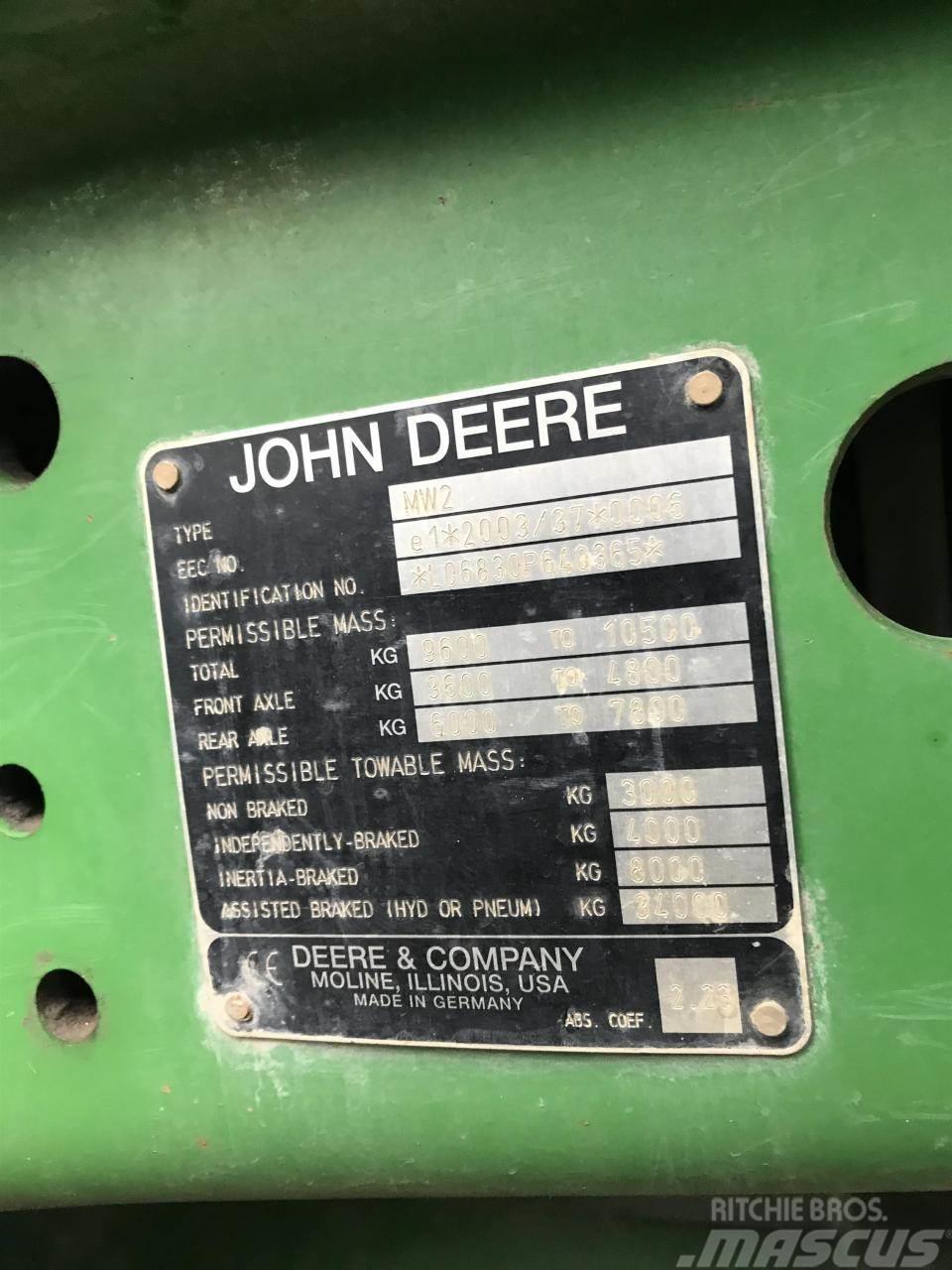 John Deere 6830 Premium Tractoren