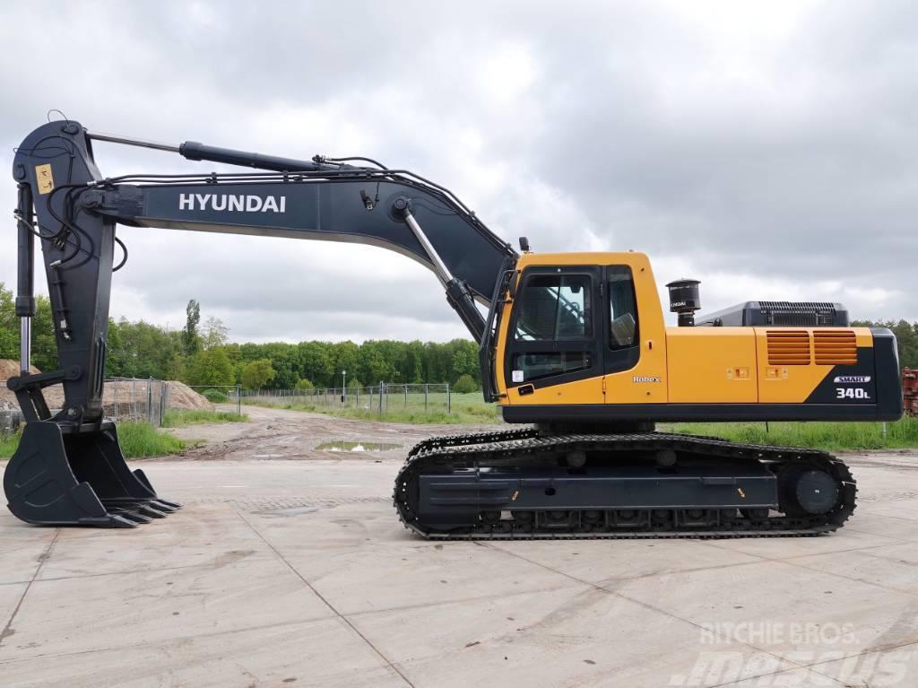 Hyundai R340 L - New / Unused / Hammer Lines Crawler excavators