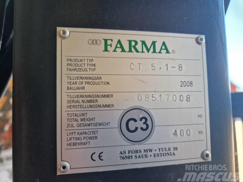 Valmet 305 + Farma5,1-8 Tractoren