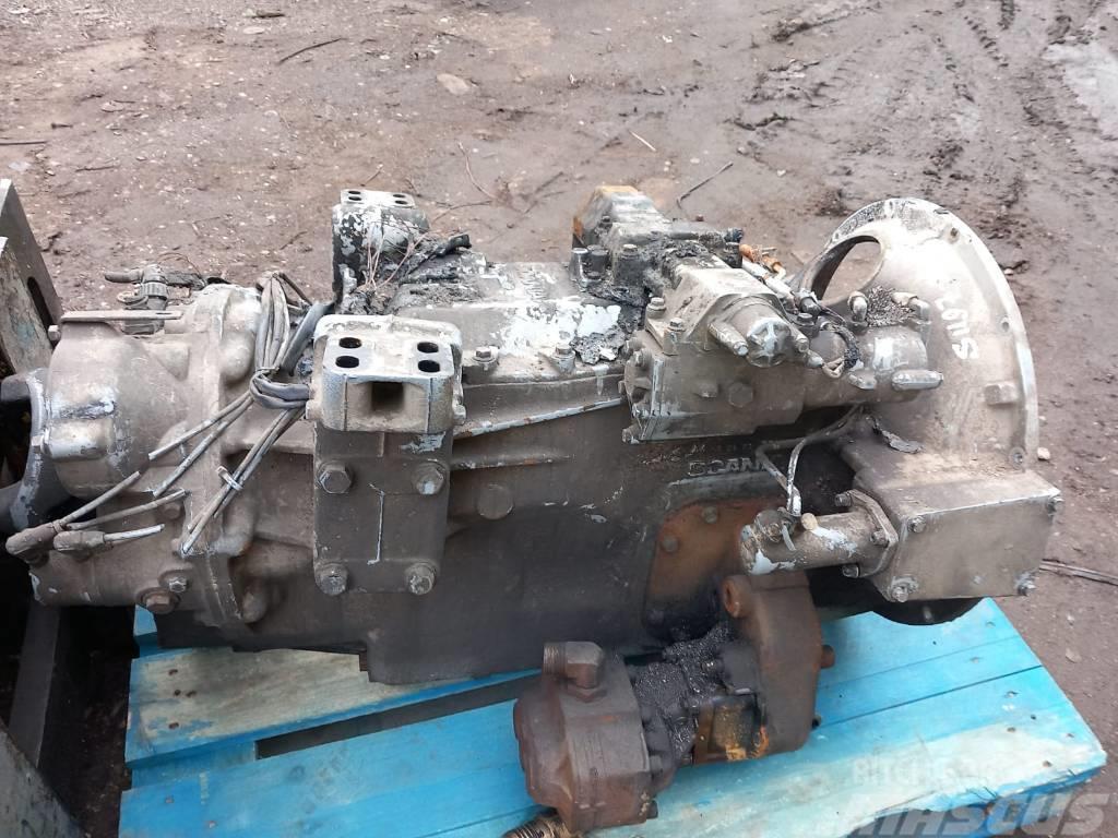 Scania P420 GRS890 gearbox after fire Versnellingsbakken