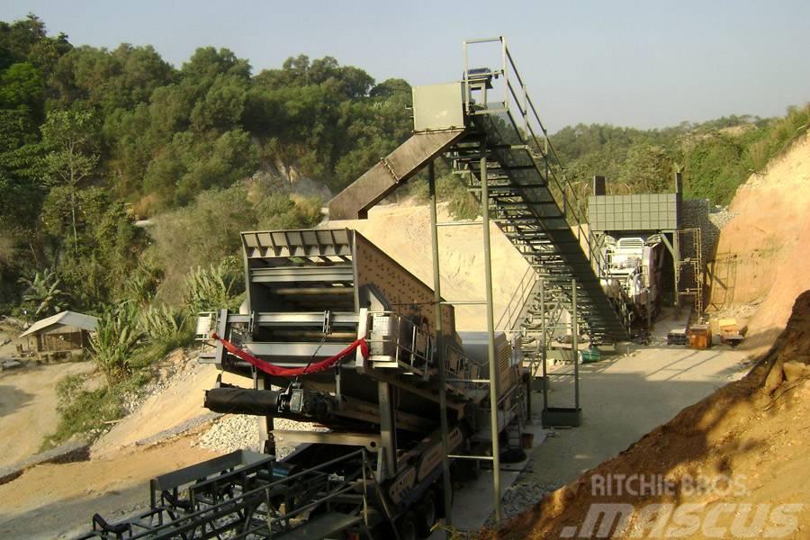 Liming 300tph Crawler Mobile Crusher for river stone Mobile crushers