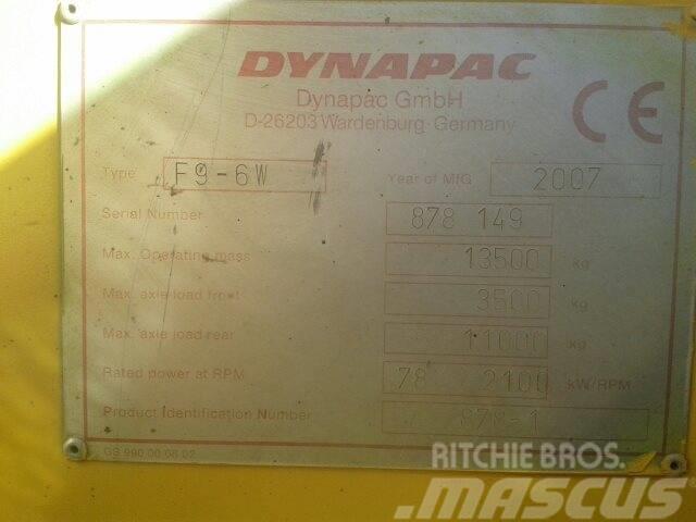 Dynapac F 9-6W Asfaltafwerkmachines
