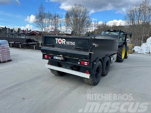  TOR 15T50 Dumerhenger topp utstyrt! General purpose trailers