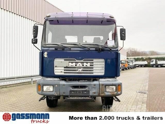 MAN T40 26.364/414 6x4, 6-Zylinder Vrachtwagen met containersysteem