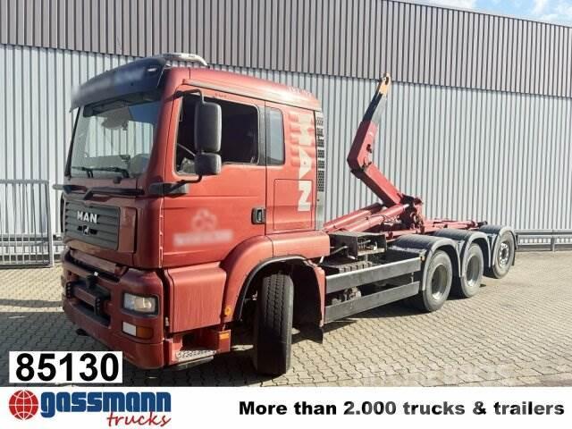 MAN TGA 25.530 8x4-4 BL, Lift-/Lenkachse Vrachtwagen met containersysteem