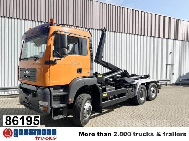 MAN TGA 28.350 6X4-4 BL, Lift-/Lenkachse Vrachtwagen met containersysteem