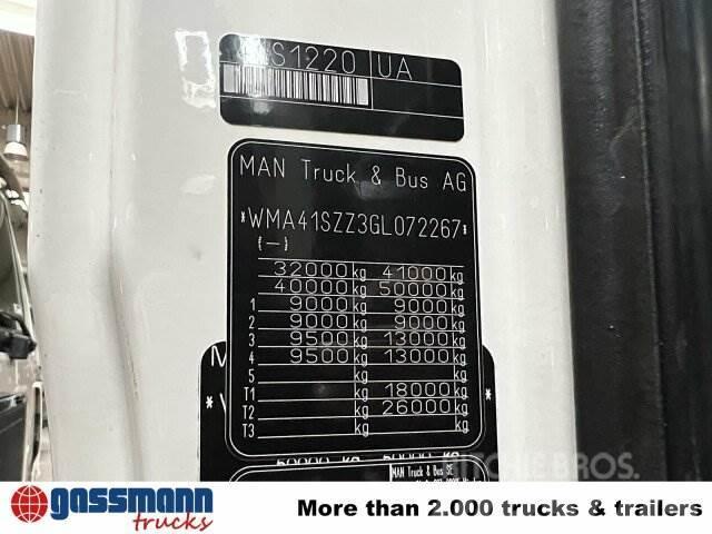 MAN TGS 35.480 8X4 BL, Intarder, Kran HMF 3220-K6, Vrachtwagen met containersysteem