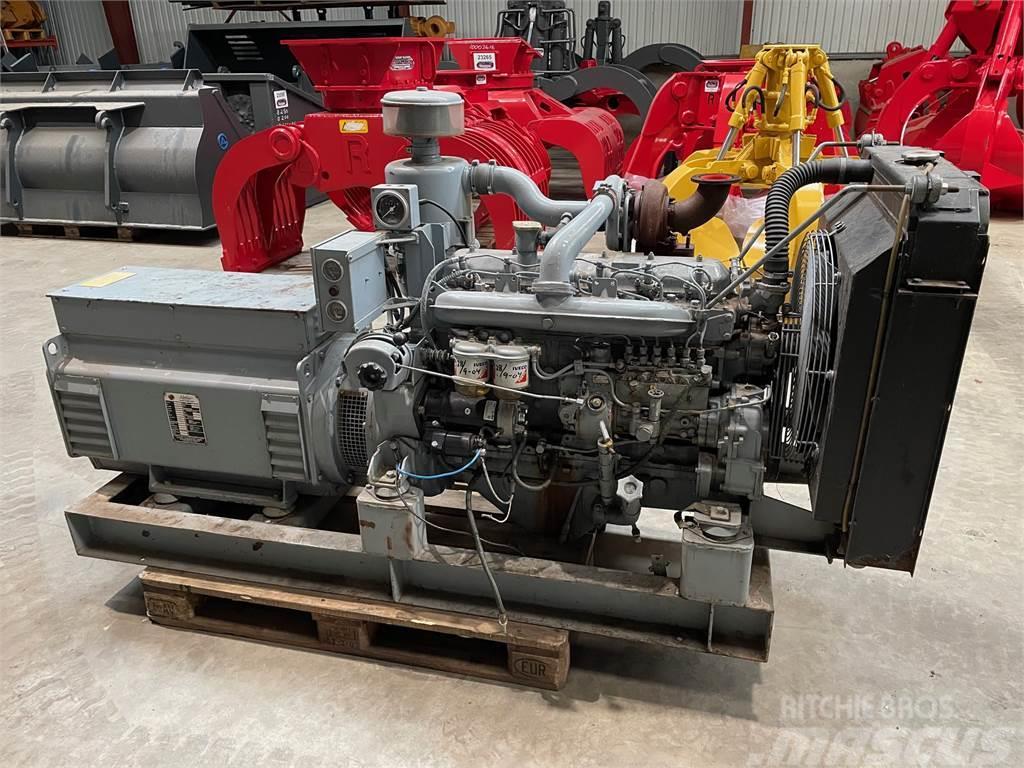  60 kva Fiat Iveco 8061 generatoranlæg - KUN 542 ti Overige generatoren