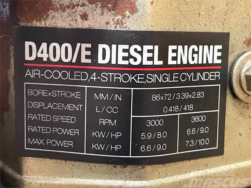  Diesel engine D400/E - 1 cyl. Motoren