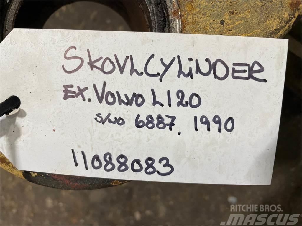  Skovlcylinder (tiltcylinder) ex. Volvo L120 s/n 68 Hydraulics