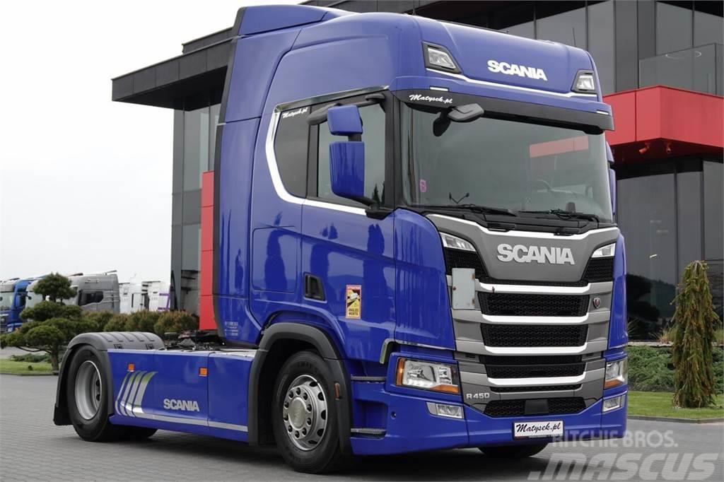 Scania R 450 / RETARDER / NOWY MODEL / OPONY 100 % Trekkers