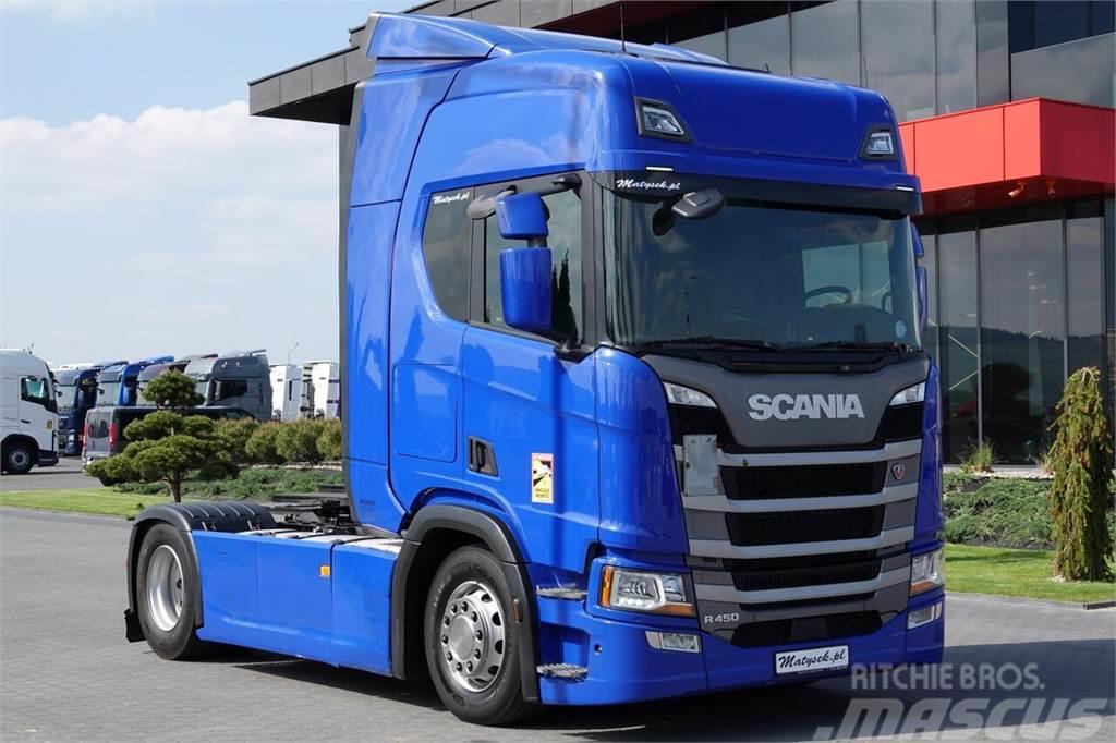 Scania R 450 / RETARDER / 2018 ROK / Trekkers