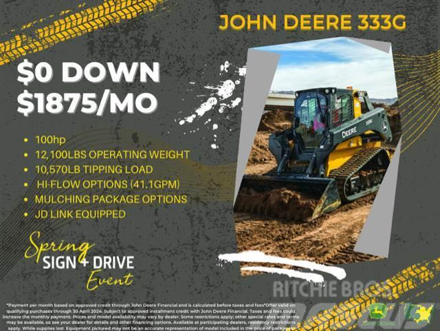 John Deere 333G Miniladers