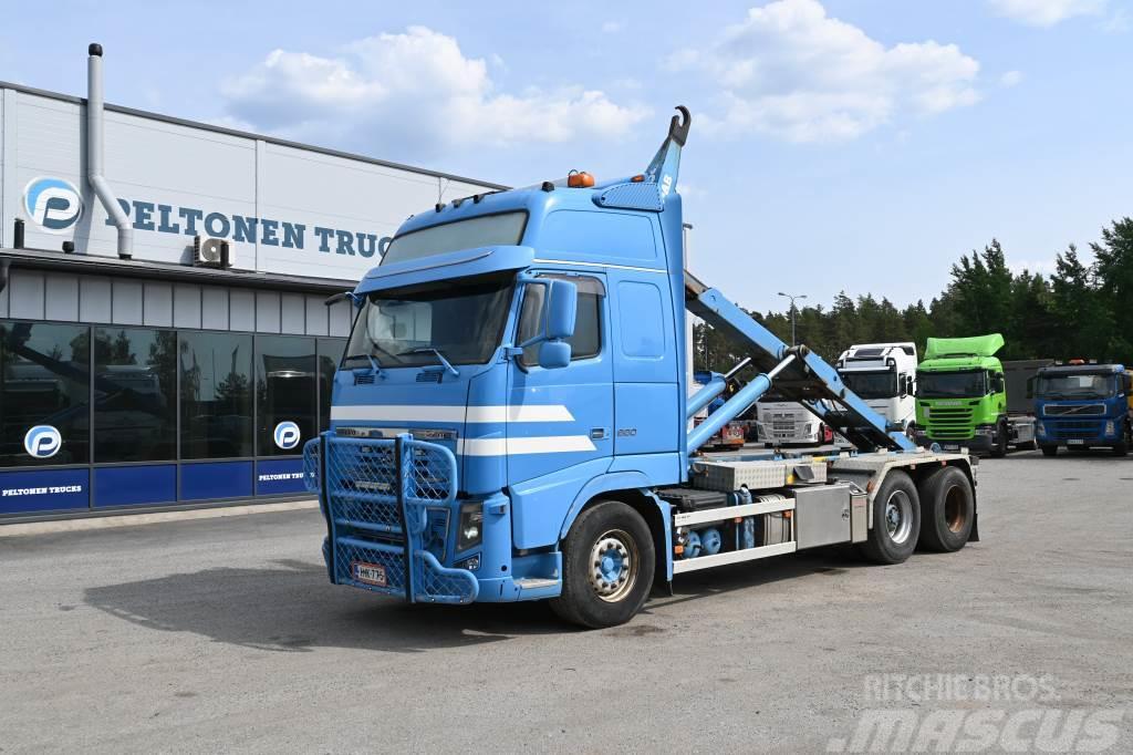 Volvo FH16 660 6x2 Joab Vrachtwagen met containersysteem