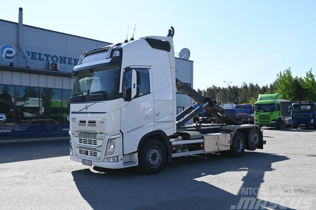 Volvo FH540 6x2 Euro 6 86tkm Vrachtwagen met containersysteem