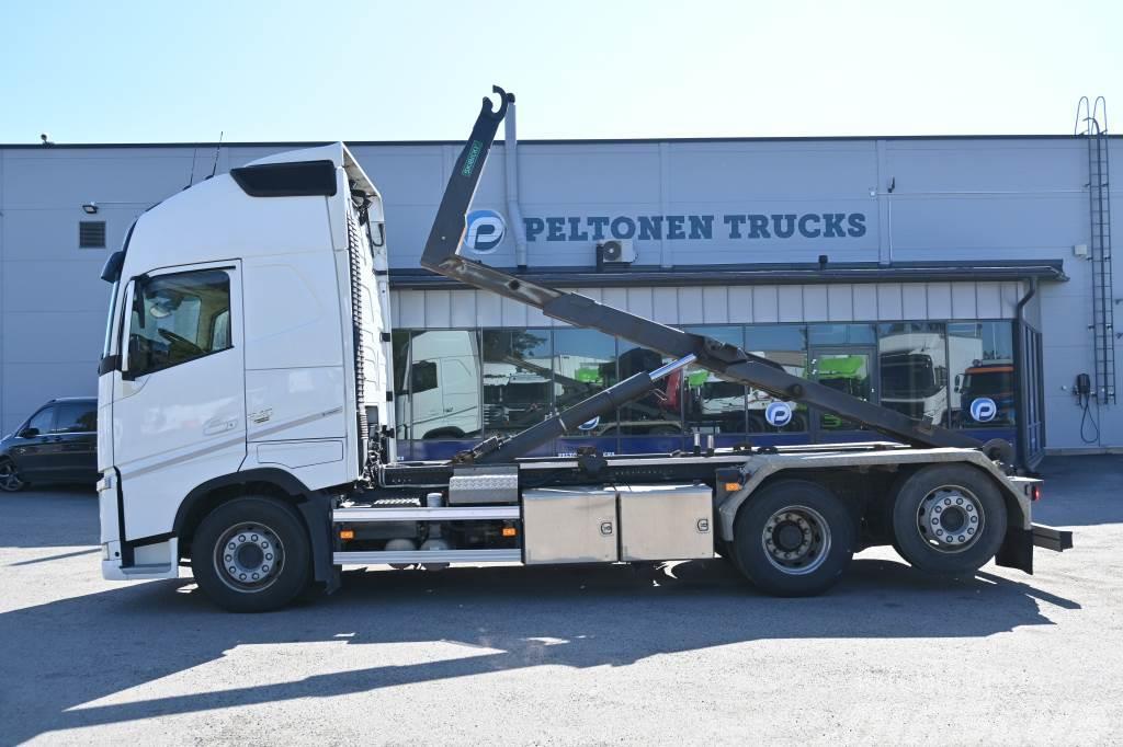 Volvo FH540 6x2 Euro 6 86tkm Vrachtwagen met containersysteem