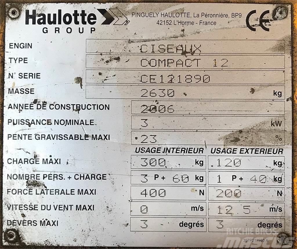 Haulotte COMPACT 12 Schaarhoogwerkers