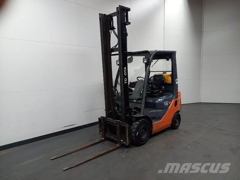 Toyota 02-8FGF15 LPG heftrucks