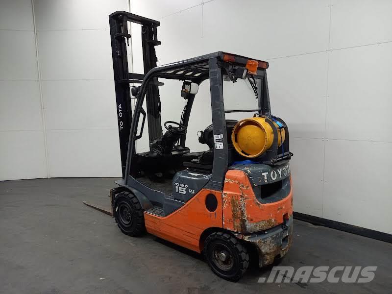Toyota 02-8FGF15 LPG heftrucks