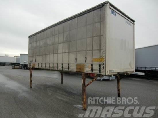 KRONE WECHSELBRüCKE 2 STK, L 7,45M BORDWAND Containerframe trailers