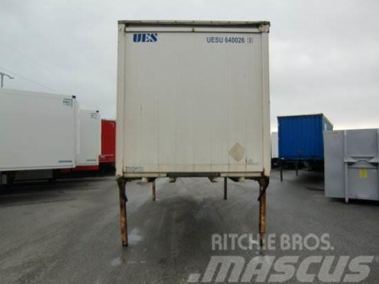 KRONE WECHSELBRüCKE 2 STK, L 7,45M BORDWAND Containerframe trailers