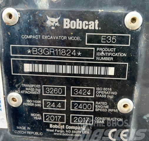 Bobcat E35 Minibagger Minigraafmachines < 7t