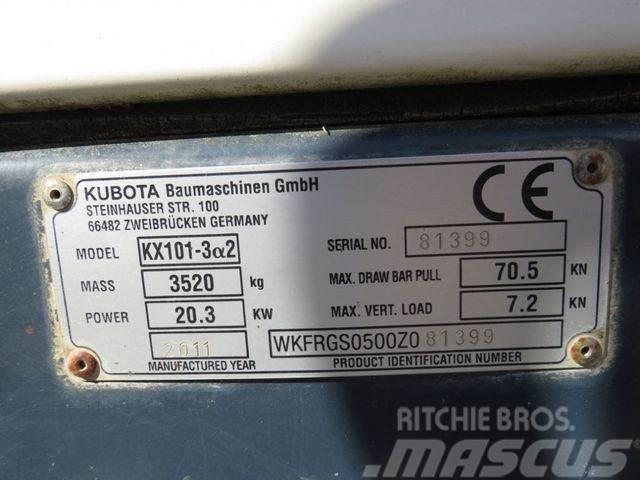 Kubota Minibagger KX 101-3 Minibagger Minigraafmachines < 7t