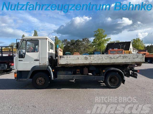 MAN LE 8.163 BL Atlas Abroller/ 2xAHK/ Diff-Sprerre Vrachtwagen met containersysteem